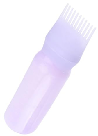 Gatuida Hair Dry Cleaning Bottle Graduated Scale Plastic Dye Mixing Bottle for Hair Coloring and Dyeing Supplies Portable Salon Use