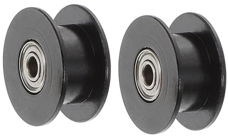 STOBAZA 2 Stück Drucker Synchronriemenscheiben H Form Zähne Zahnriemenrolle Leise Langlebig für Cnc Fräsen Bohrmaschinen und DIY Projekte