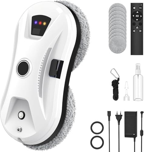 forbany RoboClean Osmo Limpiacristales Robot – Control IA, 3 Modos Auto