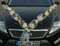 Rosen Girlande Braut Paar Rose Deko Dekoration Autoschmuck Hochzeit Car Auto Wedding ®Auto-schmuck Deko PKW (Rose Orchidee Ecru/Ecru)