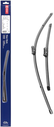 DENSO Flachwischer-Set DF-013 (600/380 mm, Linkslenker): Zwei leise, langlebige Wischer mit aerodynamischem Design. OEM-Qualität, breite Kompatibilität, 2 Jahre Garantie.