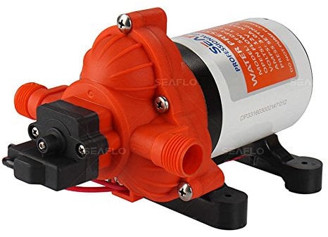 SEAFLO 12V 3.0 GPM 45 PSI Water Diaphragm Pressure Pump - 4 Year Warranty!!!