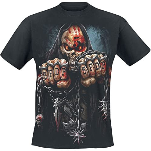 Spiral - 5Fdp - Game Over - Licensed Band T-Shirt Black - 3XL