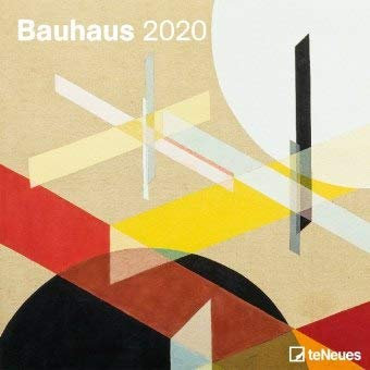 Bauhaus Broschurkalender - Kalender 2020 - teNeues-Verlag - Wandkalender mit Platz für Eintragungen - 30 cm x 30 cm (offen 30 cm x 60 cm)