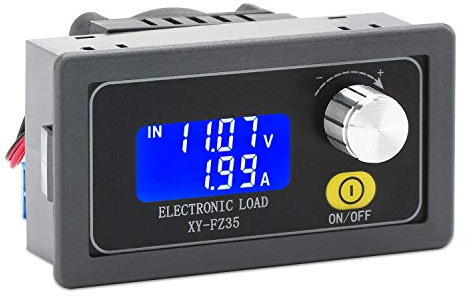 ARCELI Tester di capacità di scarica della batteria del modulo di carico regolabile a corrente costante con carico elettronico (5A 35W)