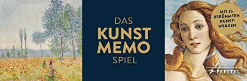 Prestel Verlag Das Kunst-Memo-Spiel (Spiel): Mit 36 berühmten Kunstwerken. Finden Sie Zwei Verschiedene Detailausschnitte aus EIN und demselben Kunstwerk!