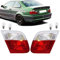 DM Autoteile 12042 Rückleuchten SET innen Rot Weiss kompatibel für BMW E46 Coupe Cabrio 99-03 + Birnen