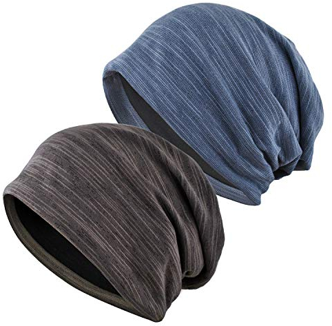 EINSKEY Beanie Herren Damen Dünne Mütze, Leicht Atmungsaktiv Sportmütze Übergangsmützen für Joggen, Fahrradfahren, Schlafen, Haarausfall, Chemo