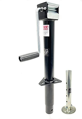 Southwest Wheel 2,3 kg Seitenwind-A-Rahmen-Wagenheber mit verstellbarem Zink-Bein