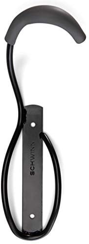 Schwinn Unisex-Erwachsene Fahrradhaken Wandhalterung, schwarz, One Size