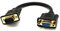 VGA Cable, VGA to VGA Cable Computer Monitor Lead with Ferrite Cores, Male to Male VGA Cable Cord Gold Plated VGA Extension Cable Compatible with Projectors, HDTVs, Displays, Laptops (0.3M 15pin)
