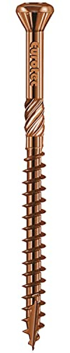 EUROTEC Hapatec Fassadenschraube 5.0 x 60 mm - Edelstahl C1, antik
