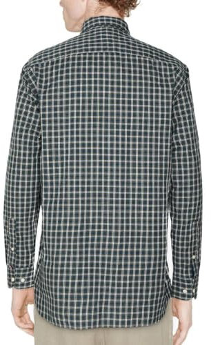 Tommy Hilfiger Chemise Manches Longues à Carreaux Bleu Homme Flex Bleu XS