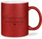 glitzertassen.de® | Herzensmensch - Schön, dass es dich gibt | Tasse mit Glitzer | Geschenkidee | Muttertag | Mama | Kaffeebecher | Keramik | 330 ml | Rot