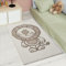 carpet city Kinderteppich Creme, Beige - 80x150 cm - Tier-Muster Löwe - Kurzflor Teppiche Kinderzimmer, Spielzimmer