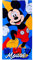 CARTOON Disney Mickey Mouse Strandtuch 140 x 70 cm Mikrofaser Handtuch für Kinder Pool Strand