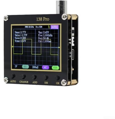 Kit mini oscilloscope, 138Pro, portable et pratique, 2 4 écrans TFT (sans BAT)