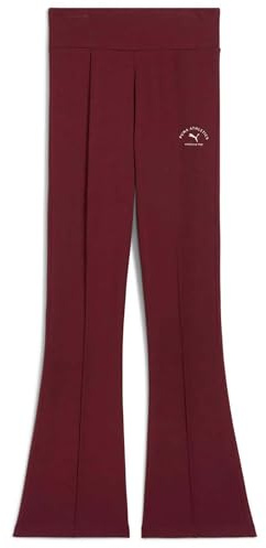 Puma Mädchen Class High-Waist Flared Leggings G Strumpfhose, Rubinschimmer, 176 EU