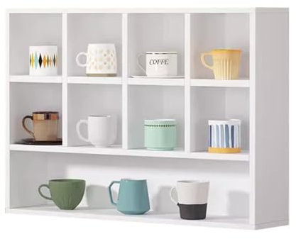 Espositore per tazze da caffè, espositore per piccoli oggetti da collezione, espositore per bicchieri, espositore autoportante o da parete