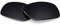 BlazerBuck Lentes de repuesto polarizadas antisal para Oakley Turbine OO9263, Negro - Polarizado, 0