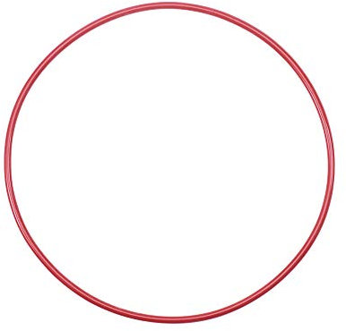 Othmro O-Ringe, 150 mm x 3,5 mm, Silikon, Rot, 1 Stück