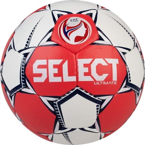 SELECT Unisex – Erwachsene Ultimate Ec 2020 Handball, Orange/Weiß, 2