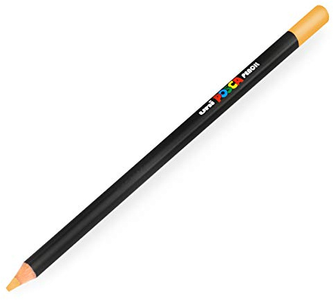 Uni Posca Farbstift – Professioneller Öl- und Wachs-Farbstift – KPE-200 – Ocker hell (78) – 1 Stück