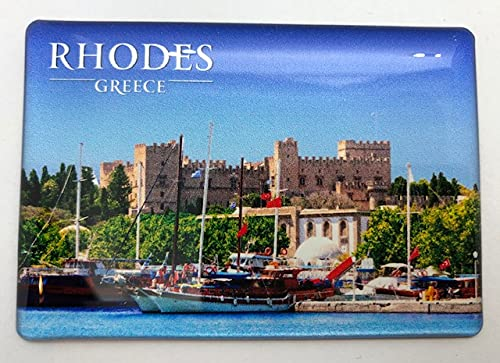 Rhodos,Griechenland, Greece, Kühlschrankmagnet,Fridge Magnet, Souvenir 0510212 Rhodes