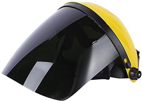 Pantalla Facial de Soldadura/de Ojos Protectora La Cabeza para Soldadura MIG, Amarillo