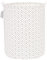 Sea Team 19.7 Inch Large Sized Waterproof Coating Ramie Cotton Fabric Folding Laundry Hamper Bucket Cylindric Burlap Canvas Storage Basket with Stylish Arrow Grey A Design