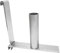 Ventanara® Abrollhilfe für Sichtschutzstreifen Silber Montagehilfe für PVC Sichtschutzstreifen Stabmattenzaun (Abrollhilfe für Einstabmattenzaun)