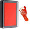 Hand und Fußabdruck Set,geschenke,Handabdruck Must Have,Pfotenabdruck,Stempelkissen Hand und Fuß, Erinnerung,Gadget,Fußabdruck Farbe,Paw Print-Rot