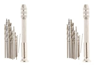 2 Satz Legierung Pin Tong Vise Twist Bohrer Halter für Schmuck Uhr Reparatur Design