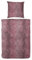 Prinz Exklusiv Mako-Satin Bettwäsche Ornament (Beere, 155x220)