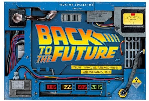Doctor Collector Zurück in die Zukunft: Time Travel Memories II, das offizielle Erweiterungs-Kit mit Sammleraccessoires in einer Metallbox
