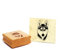 Dekolando Motivstempel Alaskan Husky Stempel Hund Holzstempel 27 x 48 mm