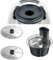 domiyomi Thermomixer Coupe-légumes Blender Accessoires pour Thermomix T M5 T M6 Acier Inoxydable Multifonctionnel A+B Cutter Se (2)