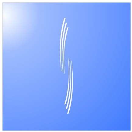 rs-interhandel® Glastür Aufkleber Tattoo Folie Glasdekor Fensterfolie Sichtschutz Wohnzimmer, Bad, Küche, alle Glasflächen Sichtschutzfolie für Innen und Außen GDT002 (120 cm Hoch x 16 cm Breit)
