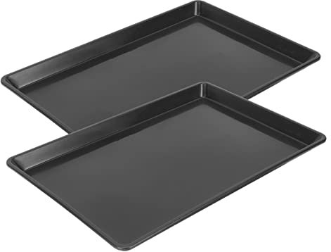 Happyyami 2pcs Dog Crate Holder Tray Poop Tray for Parakeet Cages Easy to Clean for Stain and Odor Resistant for Home Use