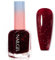 Red Glitter Nail Polish - Deep Red Nail Polish - Quick Dry Sparkly nail Varnish - Shimmer Rose Red Nail polish No Bake - Wine red nail Polish Long Last for Women Christmas Manicure