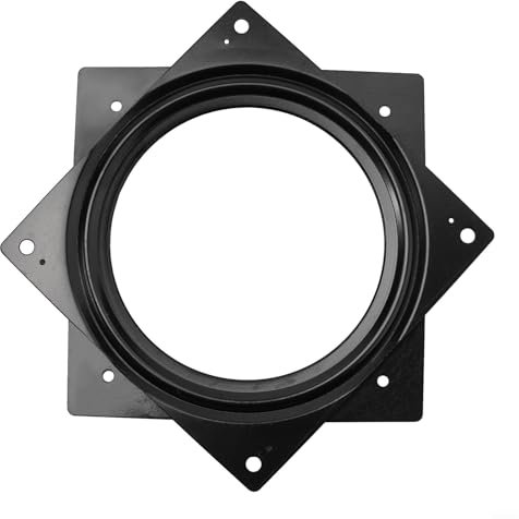 Yuanpgky Heavy Duty Metal Bearing Rotating Turntable Plate,Robust Metal Bearing Swivel Turntable,Smooth 360 Degree Rotation, Multiple Sizes Available (6 inch)