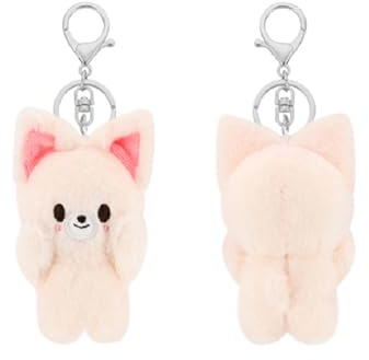 KASENFASHION Stray Kids ATE Porte-clés magnétique – Pendentif skzoo douillet pour sac à dos et trousseau de clés, 10 cm