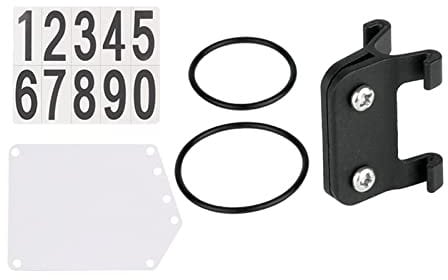 Road Bike Number Plate Holder Cycling Race Cards Bracket Fixed Rear Rack Non Round Tube, 12 x 10 x 5 cm