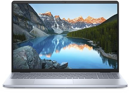 Dell Inspiron 16 5645 16” FullHD+, AMD Ryzen 7 8840U, 1TB PCIe Gen 4.0x4 NVMe, 16GB DDR5, SD Card Reader, AMD Radeon 780M Graphics. WIFI 6E & BT5.3, UK Backlit Keys, Windows 11 Pro (Renewed)