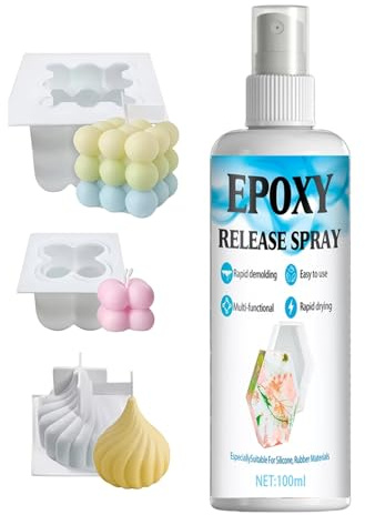 Générique Trennspray – flüssiges Trennmittel, 100 ml, Trennspray | Gips-Kerze, kreative Projekte, Gießen, Basteln