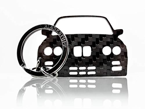 BlackStuff Porte-Clés En Fibre De Carbone Compatible Avec M3 E30 Voiture