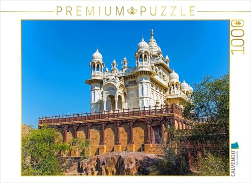 CALVENDO Puzzle Jaswant Thada in Jodhpur | 1000 Teile Lege-Größe 64 x 48 cm Foto-Puzzle für glückliche Stunden