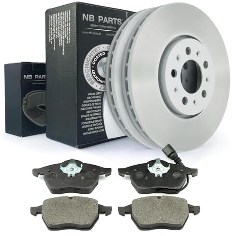 NB PARTS Dischi freno anteriori 288 mm, ventilati, adatti per Audi A3 8L Seat VW Golf Polo
