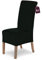 SCHEFFLER-Home Stuhlhussen 6er Set Lena Schwarz/elastische und langlebige Hussen für Stühle/Robustes Freischwinger Hussen Set/Stuhlhussen Stretch/Stuhl Hussen waschbar