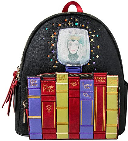 Danielle Nicole Disney Villains Rucksack - Evil Queen, Schwarz , Mini